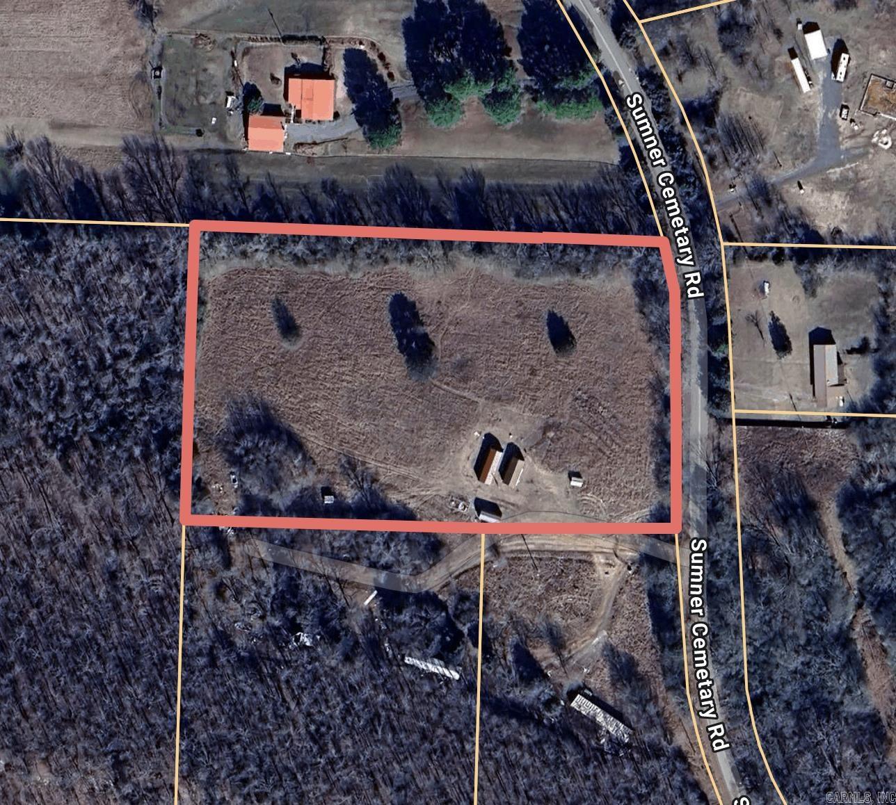 Great property mostly cleared but with trees on the edges for privacy. slight slop towards the road. utilities and septic already installed at proposed home site.