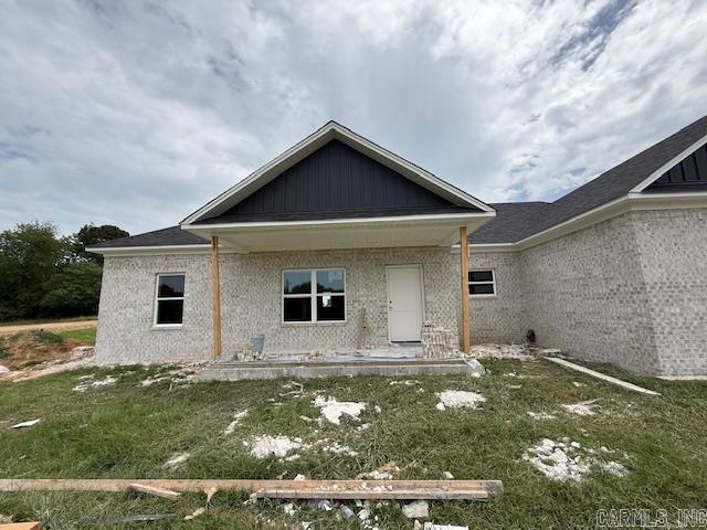 Fantastic new construction home on just under 1 acre. This home has some nice extras: Vaulted ceiling in the living room, attractive vent hood above the stove, electric fireplace, huge pantry, island, laminate vinyl plank flooring throughout and a large laundry room with lots of cabinets. Paint starts this week. Completion in 30 days or less.