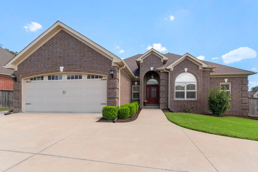 Nestled in the highly sought after golf course community of Greystone, this incredible property leaves nothing to be desired! One level, with 4bdms, 2.5 baths, 2,524sqft, a screened porch and spacious flat backyard! This home has been meticulously kept and it shows! The layout offers a semi-open concept feel, while still giving division to areas for individual enjoyment! Wood flooring, tile where needed, tall ceilings, luxury wood trim and plantation shutters make this home stand apart! The kitchen is spacious and open, offering Bosch + SS appliances with stunning granite countertops for easy cleanup! There's even a gas stove for all the true chefs! The primary bedroom offers an ensuite bathroom with a walk-in shower and closet! The U-shaped driveway offers plenty of space for parking as well as the two-car garage! Your favorite room in the house will likely be the incredible screened in back porch with access from both the dining area and the primary bedroom. The backyard is spacious offering touches like a pergola awning, paved brick walkway and a Zen style garden area for the ultimate relaxation! Magnolia and willow trees adorn the backyard! This home is a must see!