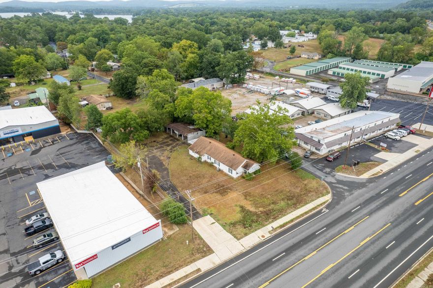 Huge potential with this corner lot on Central Avenue and Long Beach Drive! Highly visible and convenient! Call today!