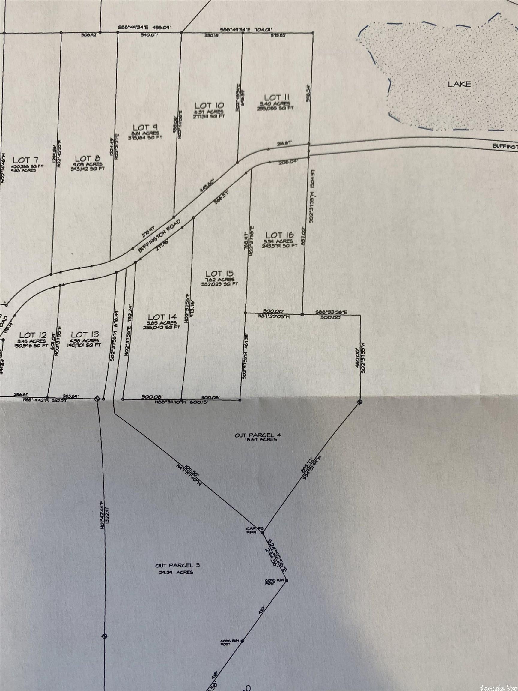Nice Secluded, Wooded 18.67 Acres... Close and Convenient to all major interstates. ( This tract is Outparcel 4 )