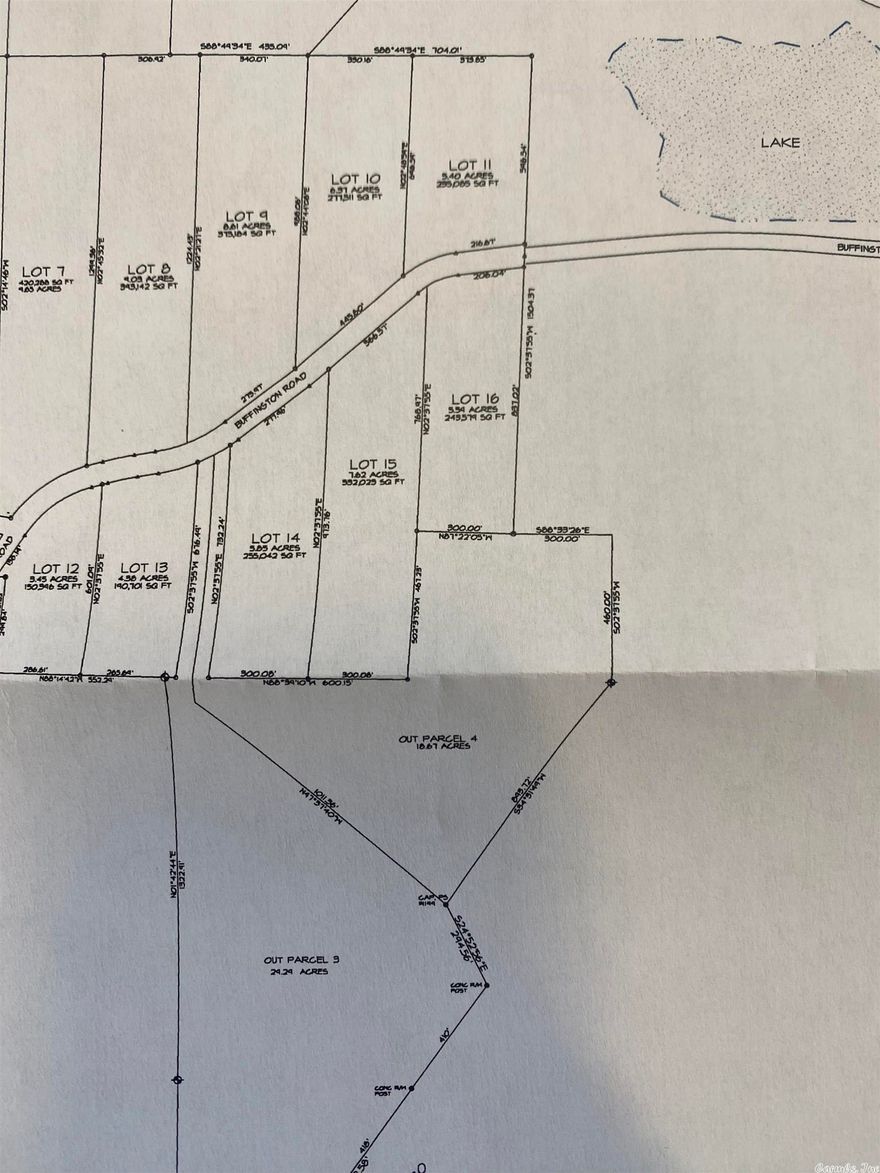 Nice Secluded, Wooded 18.67 Acres... Close and Convenient to all major interstates.   ( This tract is Outparcel 4 )