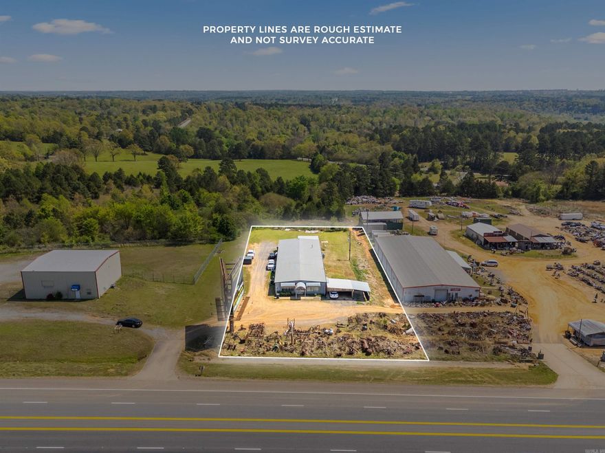 Investment Opportunity in Twin Groves Arkansas. This 5,000 sqft triplex is currently fully rented and being sold due to owner retiring.  Billboard is not Included. Agents see remarks.