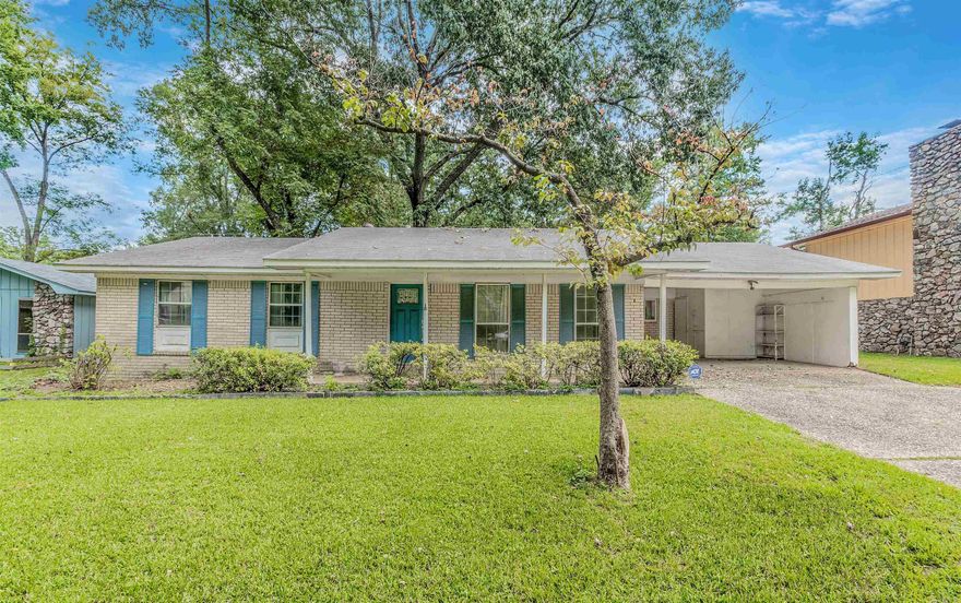 Welcome to this move-in ready gem located just minutes from the Air Force Base! This delightful 3-bedroom, 2-bathroom home features two spacious living areas and a cozy fireplace, perfect for relaxing or entertaining. The functional kitchen is conveniently located next to the laundry area.  Step outside to a generous backyard, ideal for gatherings or enjoying the outdoors, and don’t miss the handy lawn shed for extra storage. A carport with a storage closet adds to the convenience. Plus, the sunroom off the back offers additional potential to customize your space.  This property is being sold "as is" and is priced to reflect its value, making it perfect for first-time buyers or savvy investors. Don’t miss out—schedule your showing today!