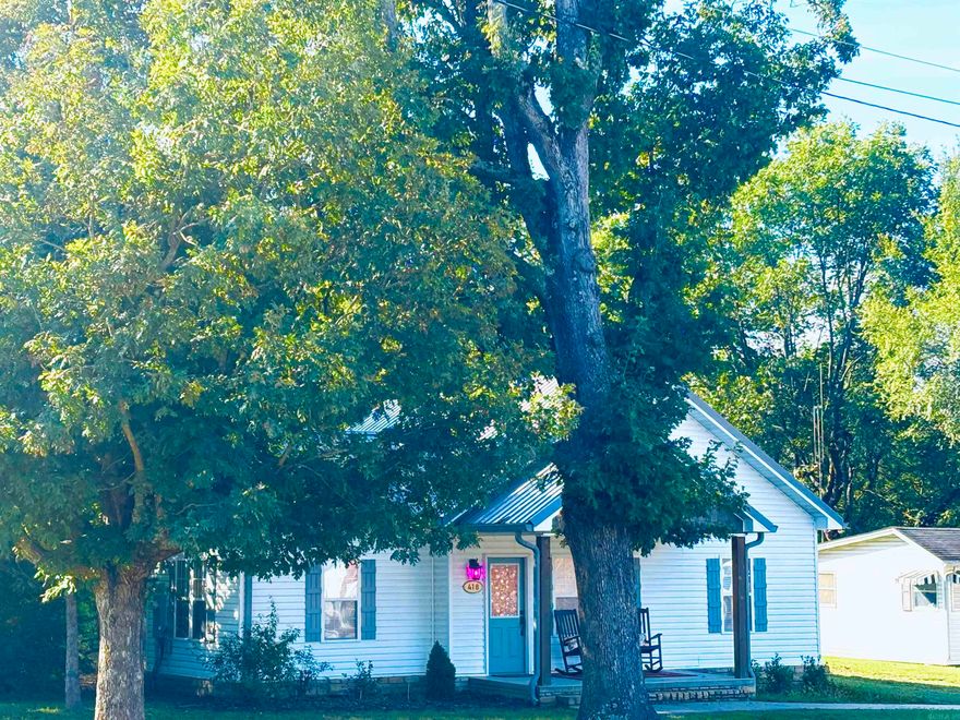 West Main Street home!!! This charming completely restored and updated cottage style home is perfectly located on West Main within walking distance from downtown Mountain View, the world renown hub for Court Square music & dancing, boutiques, eateries, & festivals! The inviting covered front porch is perfect for morning coffee and relaxing evenings leading into an open concept living/dining/kitchen area, large kitchen island perfect for entertaining, and inset coffee-bar with sitting area adding both charm and convenience. The high ceilings, crown molding, stainless appliances, updated ambient lighting, and beautiful wood flooring are just a few of the special features of this thoughtfully designed layout with the primary bedroom and guest bedrooms apart on opposite sides of the main living area, a half bath off the guest bedroom, and a spacious main bathroom near the primary bedroom and laundry room. With a private covered back porch for relaxing and BBQing, and a backyard with ample space for a nice outdoor living area and firepit, this home is sure to check all the boxes for beauty, design, functionality, and location whether a vacation home, nightly rental, or forever home!