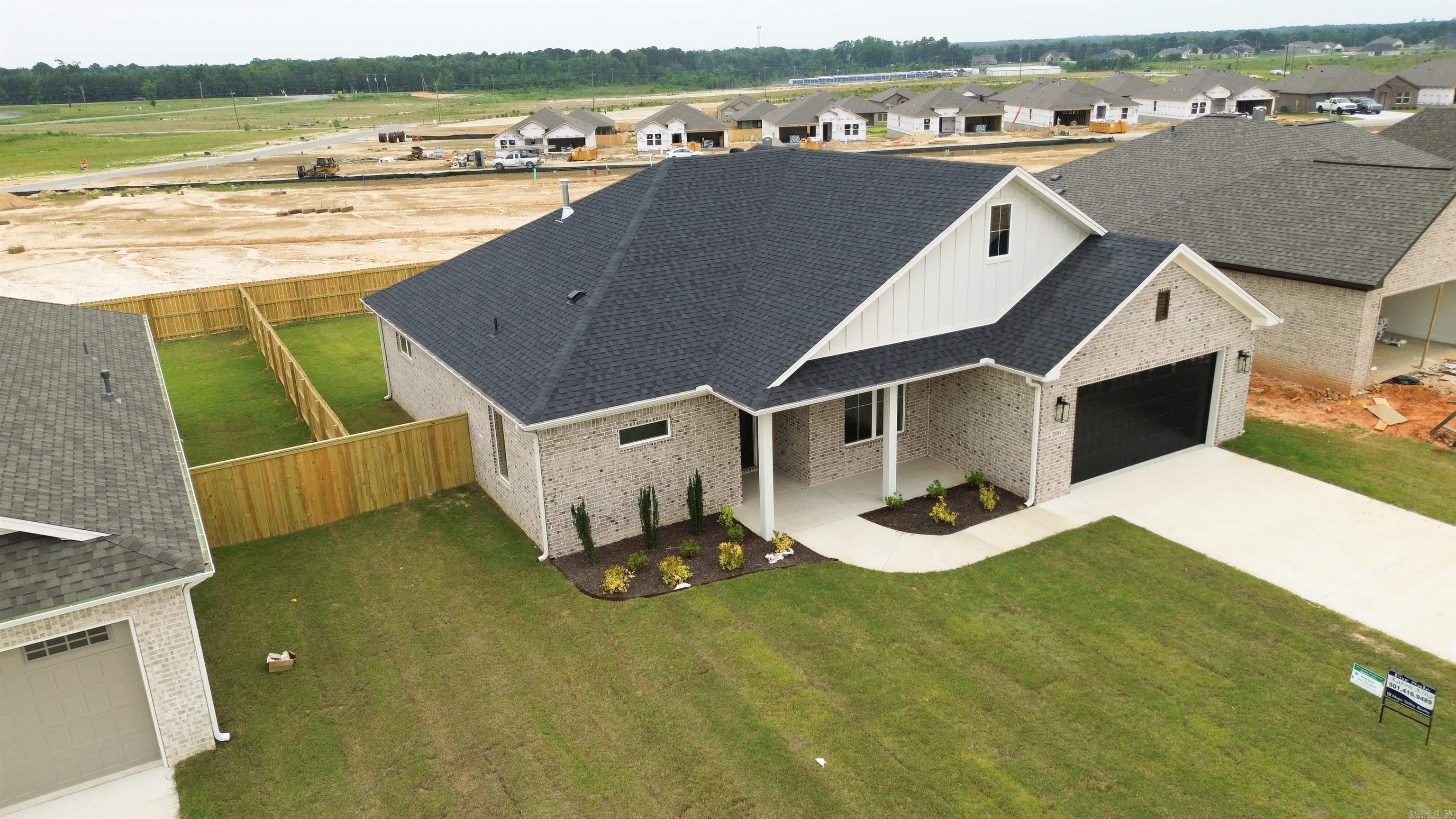 Check out this beautiful new home available now in The Reserve at Hope Valley! This charming 3 bed, 2 ba home in East End's newest residential community offers a fabulous kitchen with walk-in pantry, spacious master suite, separate office, mud room, and covered back porch perfect for entertaining! Residents will enjoy exclusive use of the Hope Valley park / playground, dog park, and spash pad (coming soon). Families enjoy East End / Sheridan Schools with the EE Middle School just across Arch Street. All of this in a country setting while only 20 minutes to LR. Schedule your tour today! Seller offering interest buy down to approx 5.99% with preferred lender and approved credit. Interest rate is subject to fluctuate based on daily rates.