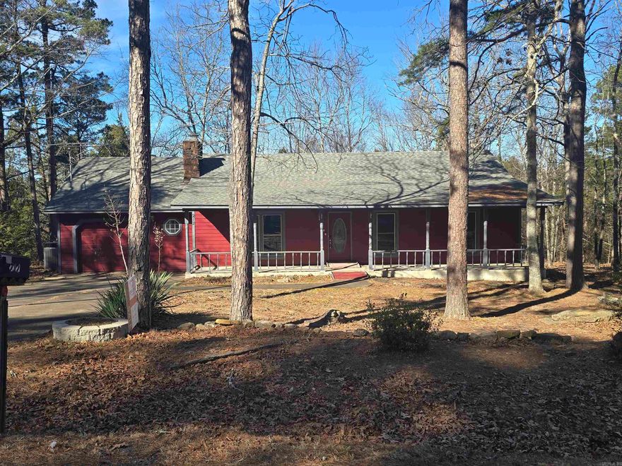 If you are looking for a place to call home or a place to vacation, this home is one you want to see. Sitting on 3 wooded lots in the heart of Fairfield Bay, just minutes from Greers Ferry Lake or the Indian Hills Golf Course and Little Red Restaurant, this cozy 3-bed, 1-bath home is a great find!   In the past few years, the exterior has been painted, and the windows replaced! There is a fresh coat of paint on most of the interior as well!! This home is a blank slate, ready for you to move in and make it your own!   Let's get your showing scheduled today!