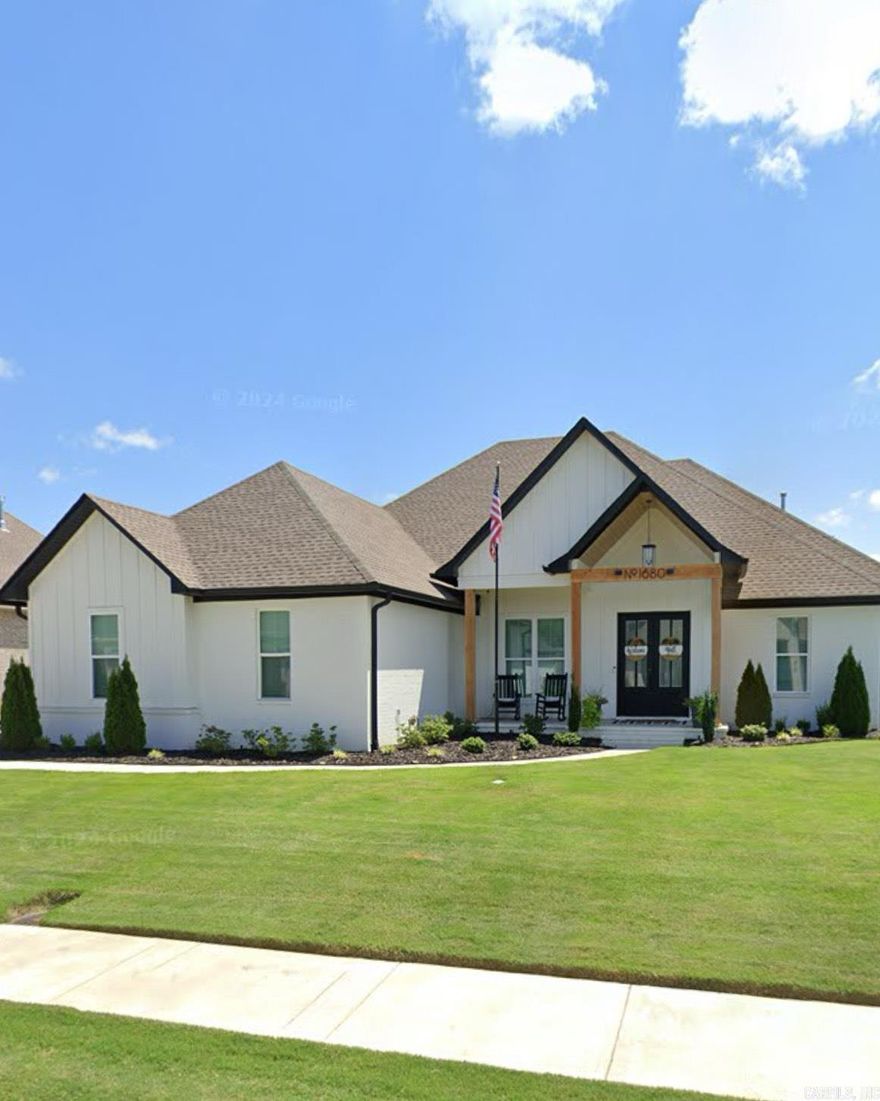 Welcome to a home that offers open concept entertaining spaces and a back yard oasis sure to please your guests. This custom build features modern flare finishes with an open floor concept and plenty of natural lighting. This home has a split floor plan and even a second primary bed/bath that is separate from the other bedrooms. You'll also find a 9 foot kitchen island, a separate serving bar, high ceilings, walk-in closets in all bedrooms, an office/flex space, a large bonus room upstairs, walk-in attic space, and a side entry 3 car garage!  The outdoors features an entertainment space we all dream of...a covered porch, a pool with a sun deck, a yard for children or pets, and it is all fully fenced! Come check out this home in the sought after Winterbrook Subdivision! Call me or your favorite agent today! Agents see remarks