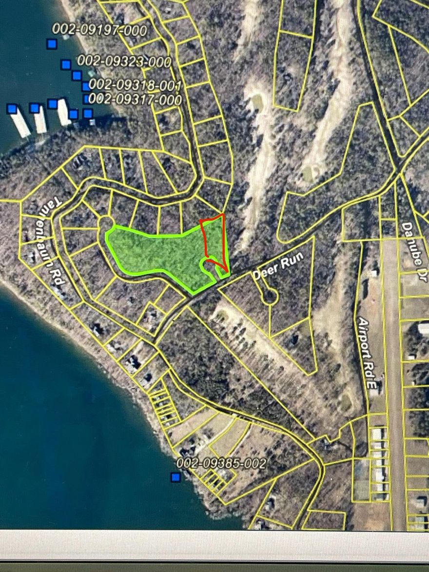 Golf Course frontage on the side of Lot 314 in Tannenbaum Subdivision. Annual dues only $500 per year & you have access to the TPOA Park with Picnic Pavilion, outdoor stone fireplace, grills, Pickle Ball Court, & Tennis Courts. Tannenbaum Golf Course is also close by (dues do not cover playing the course)