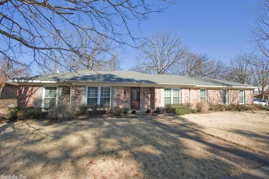 All on one level!4 large bdrms & 3 living areas!Front room used as office.Dining rm has wood floors.Kitchen has lots of updates!Separate breakfast room!Family room has wonderful fireplace & built-ins!3rd living area..Game room/Man Cave w/Bar! Just about every room has new floors & paint!Extremely well maintained & neat as a pin!Bathrooms are updated!All attic duct work insulated & resealed.New roof!New HWH!New Dishwasher!All new interior doors! Sprinkler system! sq ft est. please measure! Gonna love it!