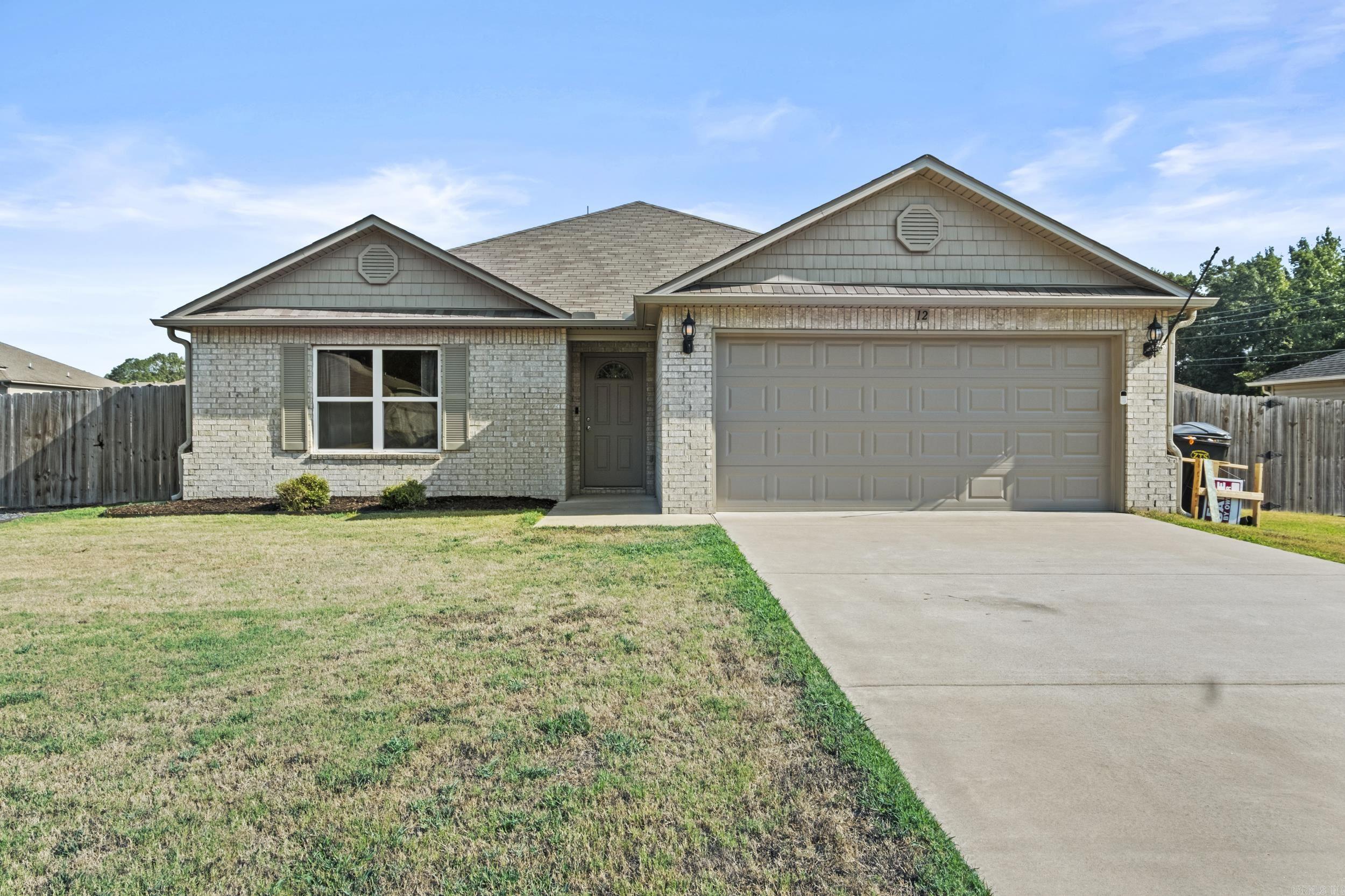 This well- maintained, move in ready 3-bedroom, 2-bathroom home offers 1,505 sq. ft. on a .22-acre lot. Built in 2020, it features an inviting open-concept layout with a breakfast bar, modern finishes, and views into the living area, perfect for entertaining. The primary suite includes a walk-in closet, and the bathroom offers a second vanity. Two additional bedrooms provide space for family, guests, or an office. Extras like a smart thermostat and icemaker connection are added for convenience. Enjoy the outdoors with a covered patio and deck extension. The backyard includes two gate accesses, one with a gravel parking pad, plus an above ground pool and storage shed that stay with the home. Just minutes from town, this property offers comfort, function, and location all in one.