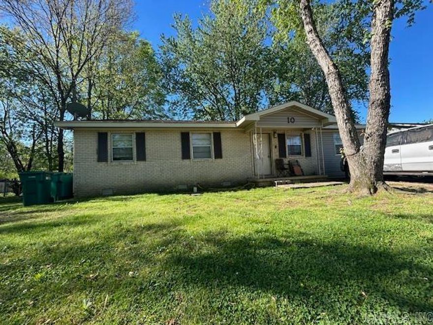 Long term tenant has been there for 10 years.  Rental rate is $900.   Carpet and vinyl plank flooring.  Inside laundryroom.  Dining area off of kithen. Covered patio, fenced backyard.  Seller is selling "AS-IS".