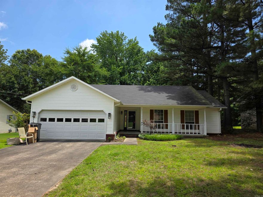 Three Bedroom Two Bath house, Two car garage and a fenced in backyard