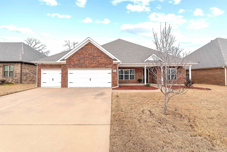 Welcome to your dream home! This meticulously maintained one owner single level 4 bed, 2 bath residence is a true gem in the heart of West Little Rock. Nestled on a level lot, this property offers a perfect blend of modern elegance and classic charm. Step inside and be greeted by an open-concept living space, flooded with natural light from the large windows. The chef's kitchen is a culinary delight, featuring granite countertops, gas cooktop, stainless steel appliances and abundance of custom cabinetry. Kitchen Fridge Convey. Entertain effortlessly in the spacious dining area, perfect for gatherings with family and friends. Escape to the primary suite, a private oasis boasting a spa-like bathroom with a tiled walk-in shower, jacuzzi tub, double vanity and walk-in closet. The 3 additional bedrooms provide ample space for a growing family or a home office. Step outside to the spacious covered porch, an entertainer's paradise with privacy. Solar Panels paid off and convey with the property! Your electric bills have never been so low. Additional: Sprinkler and Security System, Gas Log Fireplace, Pantry, Extra Storage in Laundry, Floored Attic and Gutters. Washer/Dryer Convey.