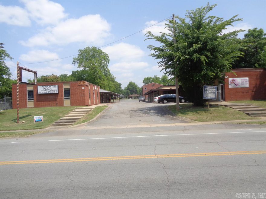 Two professional commercial buildings on 1.6 acres centrally located in a high traffic flow area close to I-630, Downtown Little Rock, Central High School, Children's Hospital and the State Capitol. Approx. 8080 sf. in 1304 Wright Ave. and 4348 sf. in 1306 for a total of 12428 total building space. Note the major construction and development in the area. No owner financing option available. Agents check remarks