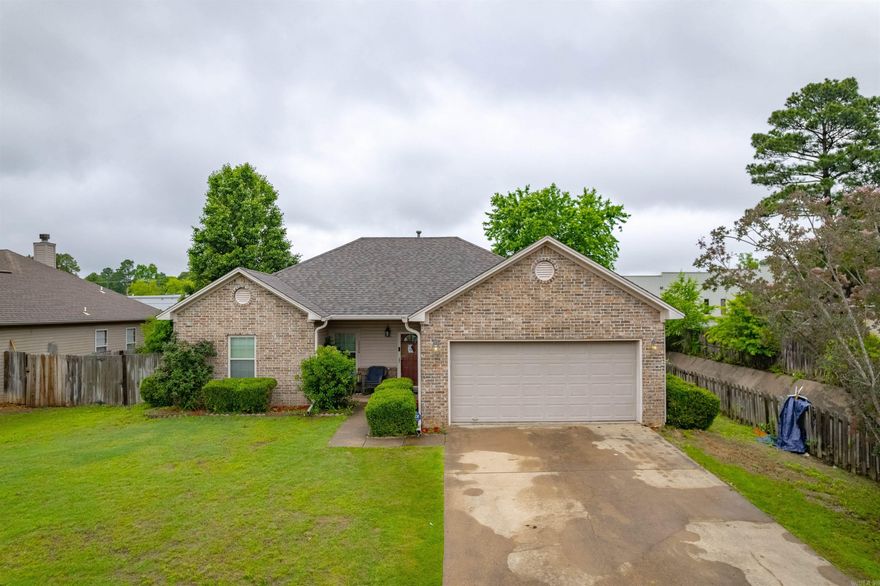 Beautiful 3 Bedroom, 2 Bath home in the Heart of Bryant, AR. Granite Countertops in Kitchen, also all NEW Appliances in 2025. Roof was replaced in 2023. Backyard has an extended covered patio, great for entertaining, and a storage building at the back corner of the property for all your tools. Convenient access to I-30. This is a great home! It won't last long, call me today to set up your private showing!
