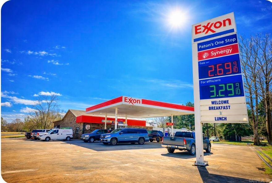 Profitable convenience store and high-volume fuel operation offering approximately 2,600± sq ft of retail space on 1.07± acres. The property features a well-designed retail layout, ample parking, and excellent visibility for drive-by traffic. Fuel pumps, canopy, and store improvements are in place, making this a turnkey business opportunity. The spacious lot allows for future expansion or additional revenue streams. Ideal for an owner-operator or investor seeking a proven commercial location with strong income potential.