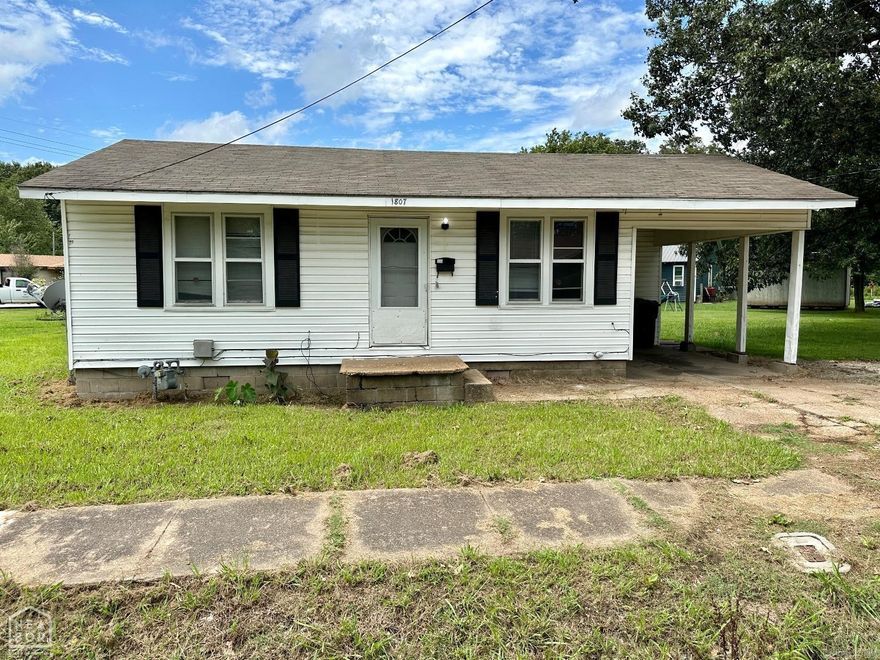 Two bedroom, one bath home. Carport. Conveniently located to retail in Jonesboro as well as Hwy 18/industrial park area. Investors, the property rents for $920. Seller also has 4204 Harrisburg Rd listed.