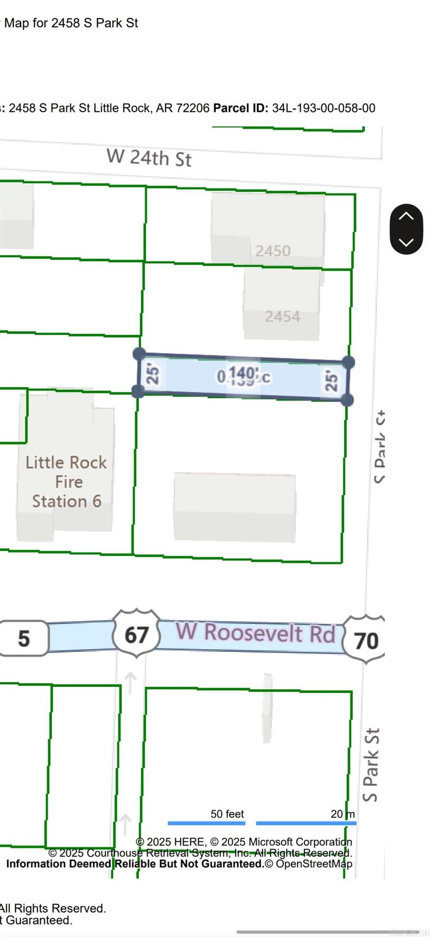 Ready to Build, we have the lots for you.  Great Location and ready for you to build your home.   This lot is a package deal with 1211 S Pulaski St in Little Rock.  Lots will not be sold individually.   Parcel Number numbers: 0 S Park St is 34L1930005800 and  1211 S Park St is 34L0201608200
