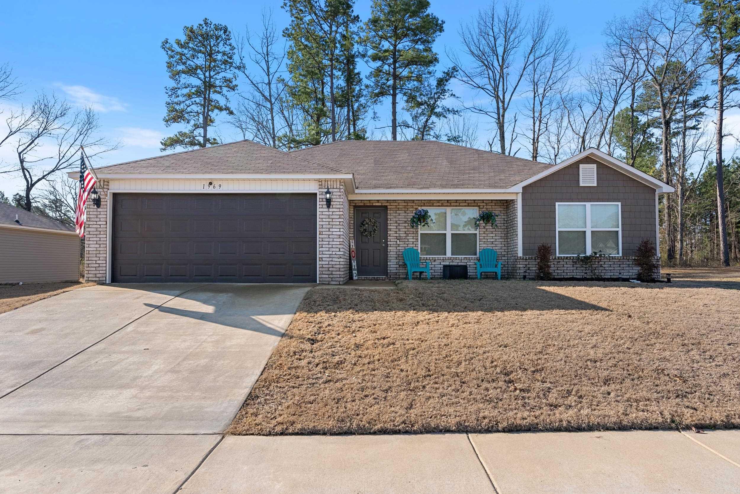 Welcome to 1969 Auburn Hills Dr., a beautifully maintained 3-bedroom, 2-bathroom home offering 1,432 sq. ft. of comfortable living space. With an open-concept design, this home feels even more spacious, creating a warm and inviting atmosphere. The split floor plan provides privacy, making it ideal for families or guests. The luxury vinyl plank flooring throughout the main areas adds durability and the carpeted bedrooms offer comfort. Thoughtful upgrades set this home apart, including upgraded plumbing fixtures, modern light fixtures, and added ceiling fans. Step outside to enjoy the cozy covered back porchāa perfect spot for relaxing or entertaining. The sellers have also added extra concrete and a partially fenced backyard, creating a more functional and private outdoor space. This home is truly one of the most improved properties in Auburn Hills and has been meticulously maintained. Donāt miss your chance to own this move-in-ready gem!