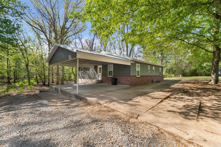 This 3 bedroom, 2 bath home offers the perfect blend of comfort, functionality, and outdoor appeal, all set on approximately 40 acres. Currently used as a recreational retreat, the property features a spacious shop ideal for equipment, hobbies, or storage. The land itself is a standout, with a mix of wooded areas and open ground, including flooded timber and fields that add both character and versatility. Whether you’re looking for a private country home, a weekend getaway, or a multi-use property with room to roam, this one offers endless possibilities in a peaceful, scenic setting.