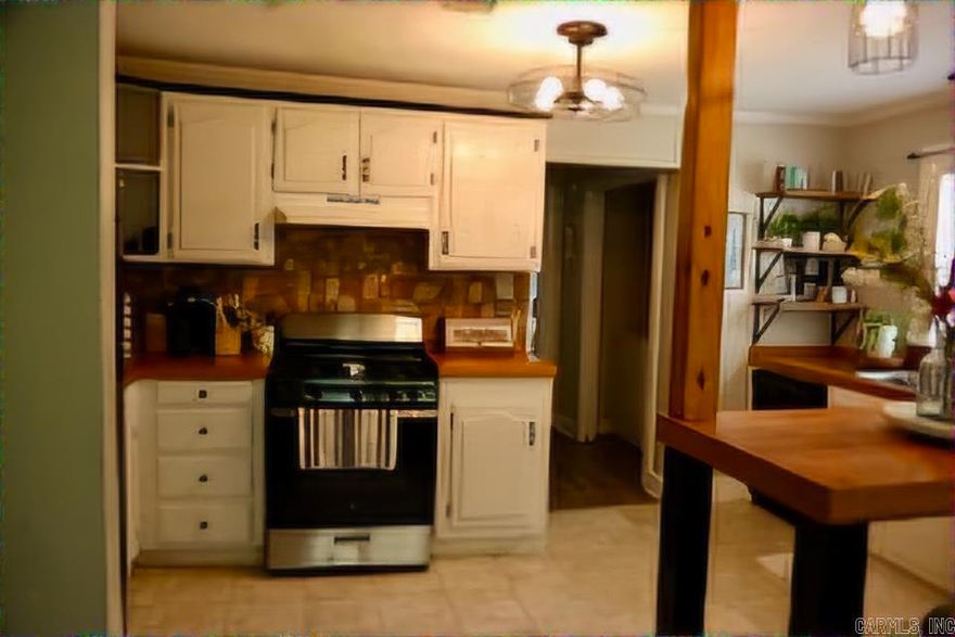 If you're looking for a spacious family home in the town of Taylor, this could be the perfect home for you.  This four bedroom two bathroom home has ample storage space.  The primary bedroom is remote.  The other two downstairs bedrooms are separate from each other, as well, and the fourth bedroom is located upstairs.  The yard is beautifully landscaped with a gazebo covered patio to enjoy the backyard.  There is a nice sized fenced in area and storage building in back. As a bonus, the town walking trail with gorgeous scenery is accessible from the back yard.