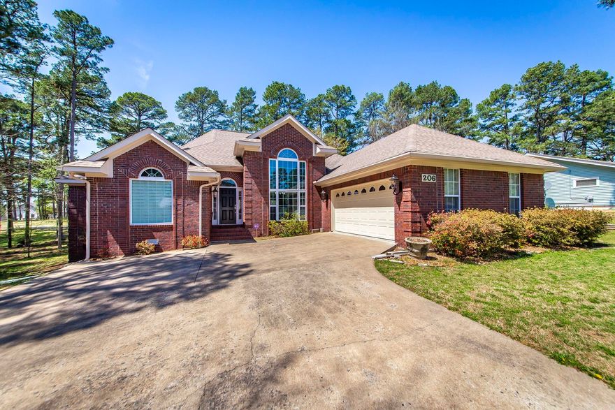 Discover your dream home nestled on Indian Hills Golf Course, where luxury meets leisure. This one-of-a-kind residence promises an unparalleled lifestyle with golfing by day & breathtaking sunsets over Greers Ferry Lake by evening. Located in the vibrant community of Fairfield Bay, enjoy access to 3 sparkling pools, pickleball & tennis courts, scenic hiking/biking trails, adventurous ATV/UTV trails, bowling, & countless clubs/charities for community involvement. In the last five years, this home has undergone a complete transformation including appliances. Stay comfortable year-round with a new dual fuel HVAC unit, installed in May 2024, & all ductwork was cleaned in March 2025. Indulge in the spacious interior, featuring a large covered patio with stunning fairway views & a convenient utility/laundry room. The oversized master suite boasts a luxurious bathroom with an elegantly tiled shower & double vanity & an expansive walk-in closet. Just a short 10-minute drive to Greers Ferry Lake & Fairfield Bay Marina, this property is ideally situated for those who love the water & outdoor adventures. The workshop is a perfect man cave/hobby space. Don't miss this exquisite home.
