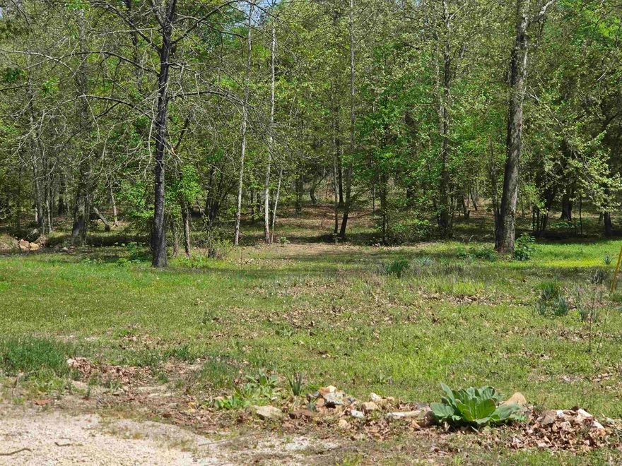 Beautiful Five plus acres partially wooded and cleared with 22x25 shop with electricity that can be converted to a barn. There is fencing across back of property and along sides. There is a small creek but is usually dry except in rainy seasons. There's room for livestock, four wheelers and more. There is a septic on front portion of property with an electrical pole to park a mobile home or trailer while building your dream home. Old school bus will be removed prior to closing. Seller is asking for an easement to continue to park his semi truck in front of shop.