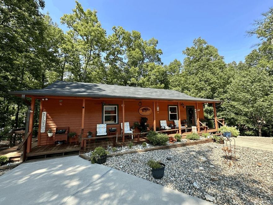 Two houses on 3.84 Acres. The main house is 2408 sq ft. with 2BR 2.5 Bath. With a wrap around deck and a walk out basement. The mobile home is 1860 Sq ft. 3 BR 2 Bath. With a wrap around deck on 3 sides. oversized 2 car garage with attached 1 BR 1 Bath guest room. Includes a 26X50 utility building & a 10X20 storage unit. City water & has a well. Wooded lot. 2 septic tanks. Survey on file.