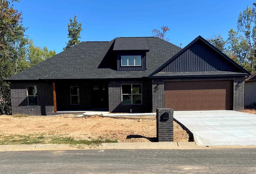 Brand-new construction in Edgewater Estates! This beautiful 3-bedroom, 2-bath home offers modern finishes, an open-concept floor plan, and energy-efficient design throughout. Enjoy a spacious kitchen that opens to a bright living area with an inviting gas log fireplace. The primary suite includes a walk-in closet and a stunning ensuite bath. Located just minutes from William Jefferson Clinton Elementary School, CHI St Vincent North Hospital, shopping, dining, and family fun. This home combines comfort, quality, and convenience. Schedule your showing today!