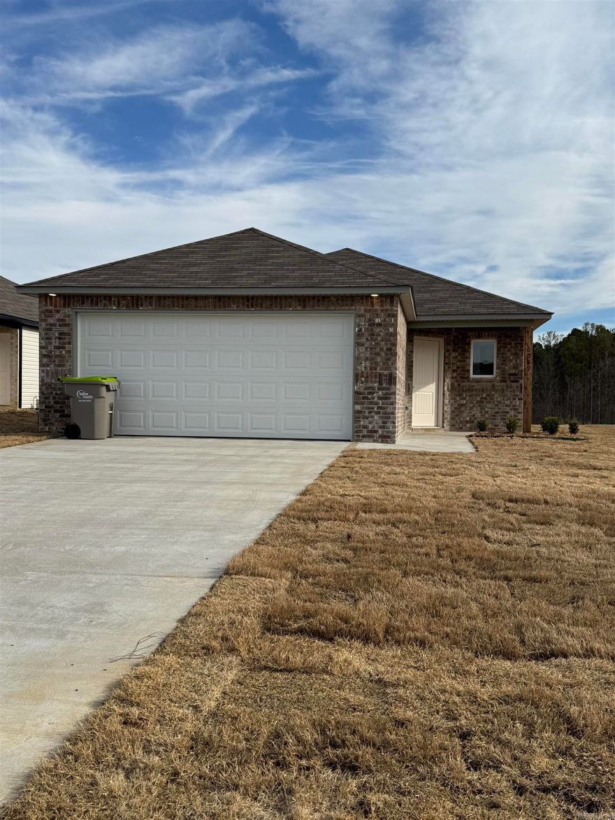 The Ridgeland plan is a sleek, modern looking plan with a clever offset front door. Come tour it today!  Valuable upgrades included in this home:        *** AGENTS, PLEASE SEE SHOWING REMARKS OR AGENT REMARKS FOR VERY IMPORTANT INFORMATION. ***  THIS HOME IS SCHEDULED TO BE COMPLETE IN MID FEBRUARY 2025.