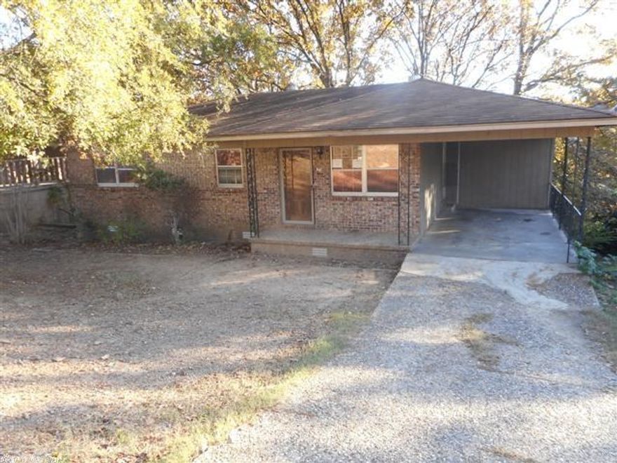 This cute 3 bedroom 1.5 bath home is located in the heart of North Little Rock and features covered parking, and unfinished basement, and a fenced in backyard.  Don't miss out on this great space buy.  This is a Fannie Mae Homepath property so go to www.homepath.com for more information and to submit offers.  See agent remarks.