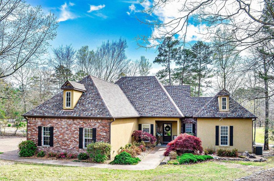 Beautiful Ben White custom golf course home on Ponce #15 tee box. Custom features throughout. Main level boasts great room with built in cabinetry and fireplace with new gas logs. Separate office or den space and half bath. Kitchen with stainless steel appliances, pull out drawers, breakfast bar and walk in pantry. Kitchen refrigerator to convey. Laundry room with sink and extra storage. Enjoy the views from the patio off the great room with new automatic shades. Large primary bedroom with private patio. Ensuite with dual sinks, walk in shower and jetted tub. Walk in closet. Upstairs enjoy large sitting area, two bedrooms and full bath. Extra storage throughout. Two car garage with golf cart garage. Outdoors enjoy the new flagstone patio with sitting area. Wrought iron fencing and professional landscaping. New roof 2024, Hvac 2014. Don't miss this one! Hot Springs Village is the largest gated community in the United States. Located on 26,0000 acres, and offers 11 lakes, 2 marinas, 9 golf courses, tennis, pickleball, fitness center, picnic areas, hiking trails and much more. One time $1500.00 buy in fee for new Property Owner Association Members. Agents Remarks.