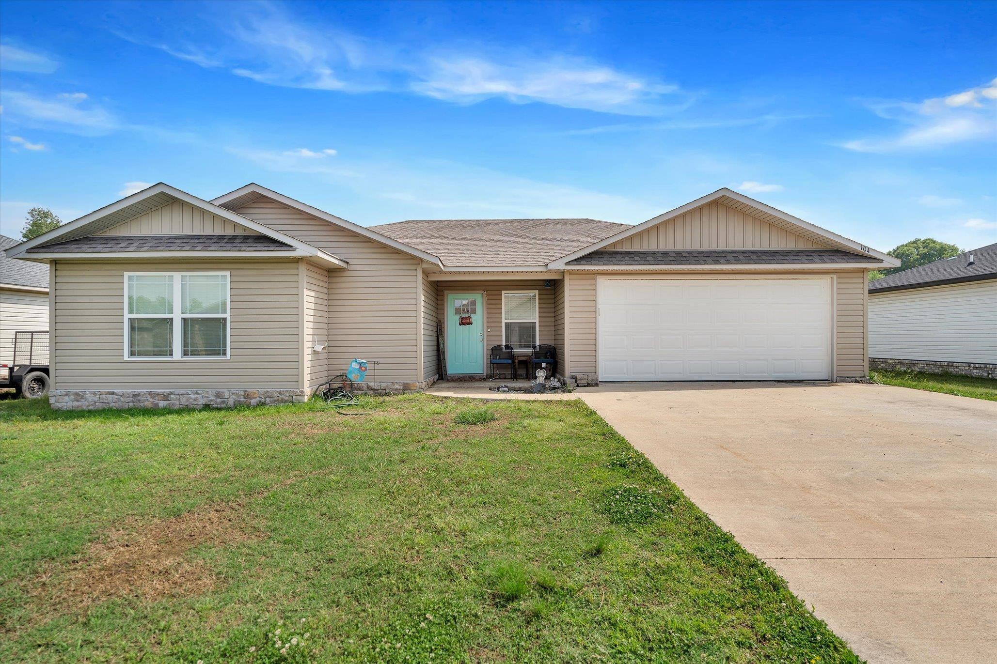 Adorable 3 Bed, 2 Bath Home | Built in 2020 | Welcome to this charming and modern 3-bedroom, 2-bath home nestled in a quiet, family-oriented neighborhood. Built in 2020, this home offers the perfect blend of contemporary comfort and style—ideal for new homeowners! Step inside to an open and split floorplan that provides both functionality and privacy. The spacious living area flows seamlessly into the kitchen and dining spaces, making it perfect for everyday living and entertaining. The master suite features a double sink vanity and a relaxing layout—your own private retreat at the end of the day. Enjoy outdoor living in the fully fenced backyard, perfect for kids, pets, or weekend barbecues. With its clean, cute curb appeal and thoughtful layout, this home is move-in ready and waiting for you! Does NOT require flood insurnace! Don’t miss out—schedule your tour today!