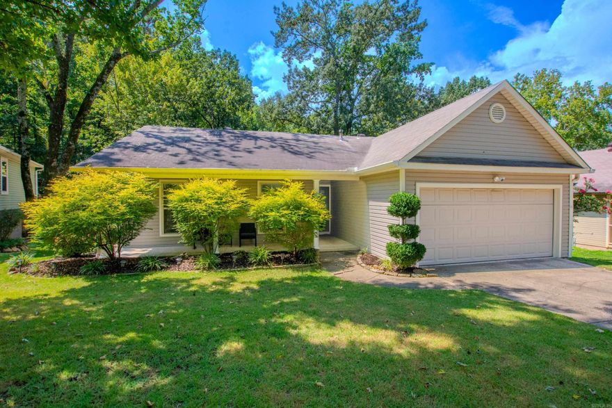 Charming one story home with great room and vaulted ceiling. Updates include fresh paint throughout, no carpet, granite countertops, newer appliances, new light fixtures. Large deck great for entertaining.