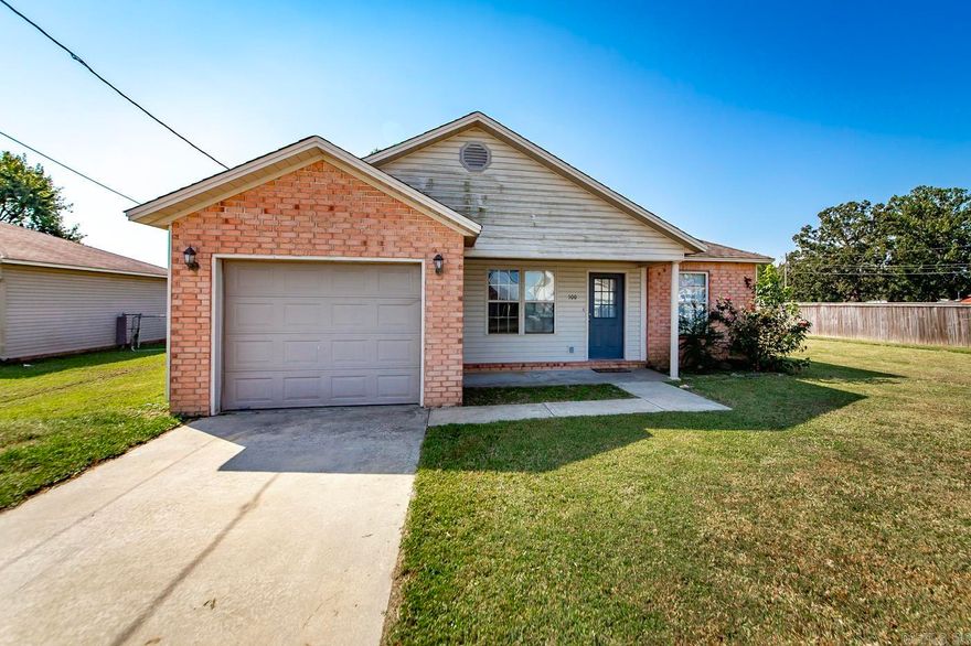 Charming 3 bed, 2 bath home with spacious family room. Kitchen offers wood cabinets, ample storage, and stainless appliances. Primary suite features walk-in closet and private bath. Enjoy a covered patio provides the perfect spot for relaxing evenings or weekend gatherings. Yard is fully fenced yard, 1-car garage, and recent updates including a new hot water heater. Call for your personal tour today!