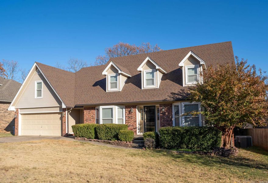 WONDERFUL SPACE BUY FOR $335K on this traditional home with lots of love from longterm homeowners in the wonderful neighborhood of Summerwood.  Floor plan includes a formal dining & living areas that can easily be repurposed for an office or bedroom downstairs with a guest bath down. Open kitchen with island, dining area & flex/desk space that leads to an oversized deck perfect for entertaining. Huge bonus room/media room/man cave with half bath that any teen or guest would love & it's located strategically from the other bedrooms. Spacious bedrooms, warm cozy den with fireplace & built-ins off kitchen is the heart of the home. Being conveniently located in the heart of North Little Rock/McCain/Overbrook near shopping, schools and interstate makes this a must see. 3rd party home warranty included & washer & dryer are negotiable. Seller offering 2k toward closing, buy down points or allowance AND newer roof & windows are a plus! Homestead credit not applied to taxes currently and encourage sq foot measurement. Welcome home! Please see remarks!