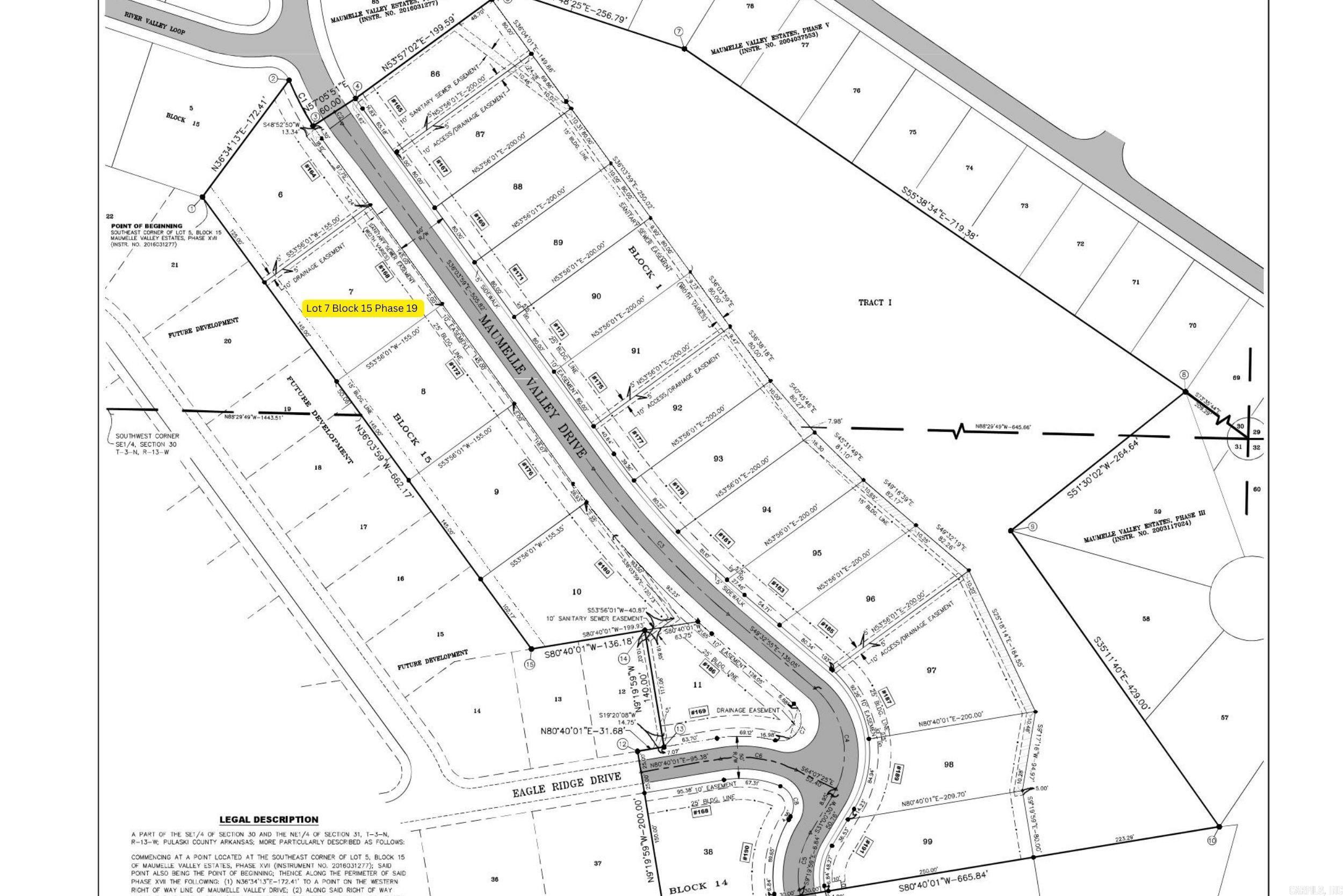 Maumelle Valley Estates - Land