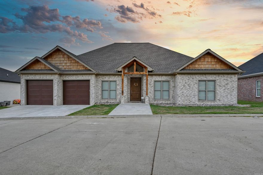 Sunset views will never disappoint Custom built 5-bedroom 3 bath with 2 offices which can be used for bedrooms. An additional 500 SQ FT Pool house with full kitchen and  bathroom, with a custom-built ping pong table. Great for a big family and for entertaining. Enjoy the beautiful sunsets while relaxing in the pool. Perfect for a family who enjoys Lake Hamilton and only 10 minutes away from Lake Ouachita.  Brand new covered boat dock.  Builder owned. No STR OR LTR Allowed.