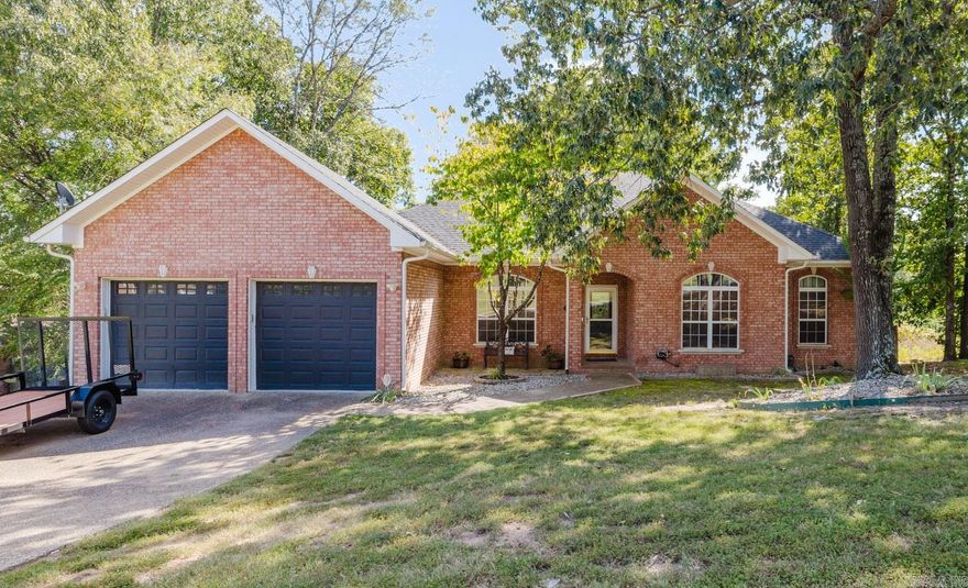 Charming and move-in ready, this 3-bedroom, 2-bath home offers comfort, convenience, and updates that matter. A brand-new roof installed in 2023 along with a new water heater ensures peace of mind, while the HVAC system, only 7 years old, keeps things comfortable year-round. Inside, you’ll find a spacious layout with an updated kitchen featuring a new dishwasher and microwave—perfect for easy living and entertaining.  The dedicated laundry room includes a utility sink for added functionality. Step outside to enjoy the large covered deck, complete with a mounted TV—ideal for relaxing evenings or weekend get-togethers. Out back, a separate shop provides space for hobbies, storage, or projects.  This well-maintained home combines modern upgrades with practical features, making it a great fit for families, first-time buyers, or anyone looking for a turnkey property with room to grow. Seller offering $5,000.00 in Closing Cost with acceptable offer.