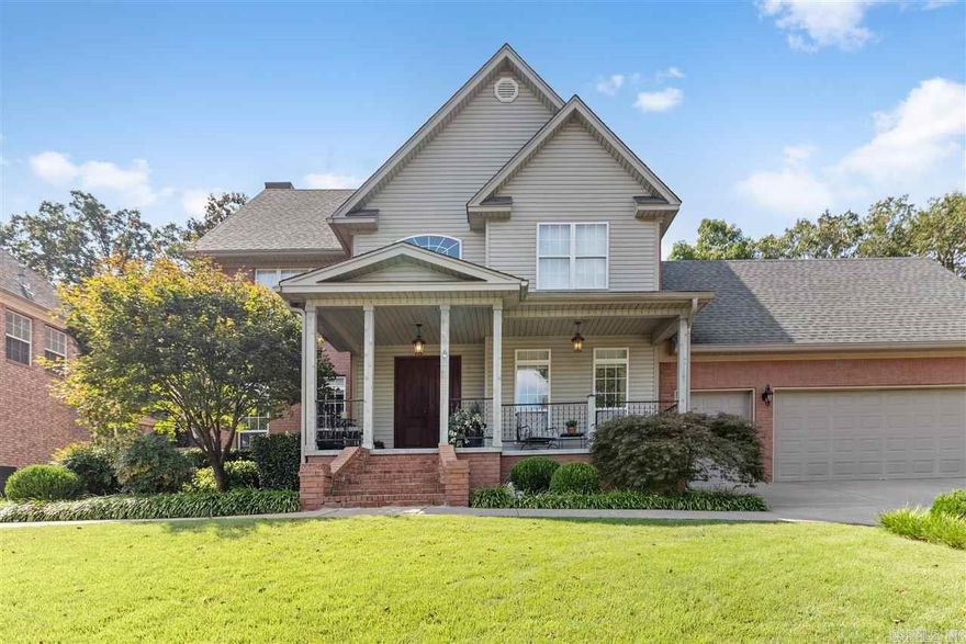 Gated Community w private pond;This is an awesome home....Has all the BELLS and WHISTLES; 2 story entry; Lr,Dining,Greatroom w/frpl; Gameroom w,mini split ;Kitchen  w-granite counters white cabinets,2 pantrys; breakfast bar; wine cooler;  1/2 bath down; Upstaris 3 bedrooms w 2 bathrooms and Laundry room; 2  master size bedrooms upstairs; OUTBACK..you have an awesome covered outdoor covered kitchen w all built in grill,frig,sink; ...and full bath w/shower .plus fire pit patio- fully fenced Dbl  lot; tornado shelter, and whole home generator;floors-wood,carpet and tile; tankless hot water heaters 2  NEW ROOF!  The outdoor kitchen w/bath added 2016  Pictures from when sellers purchased provided by previous listing agent  - call Audrey for more info  Dbl fenced lot ..awesome home a must see CALL FOR YOUR PRIVATE SHOWING .. .....Open House Sunday Jan 18,2026 2-4pm