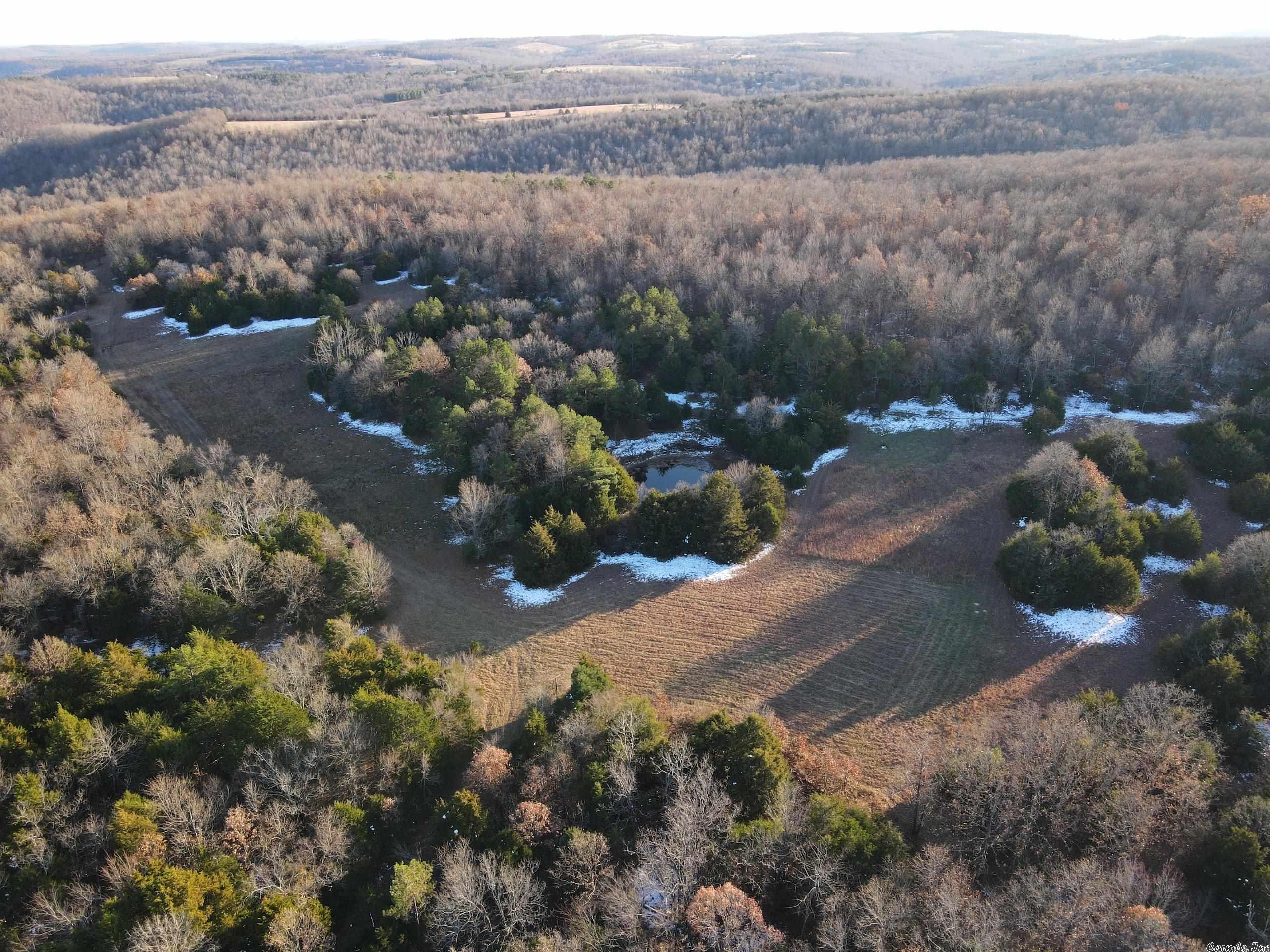 Not very often does the property come along where you can truly say ānothing left to be desiredā, well this one is about as good as it gets. No matter your desires, this spectacular place is sure to check most of your boxes. This premium location is coupled with incredible hunting and intense management program to provide one special property for you and your family to enjoy for generations to come. The property is very private and secluded with only one entrance off a well-maintained gravel county road behind a locked gate. As you enter, you are greeted with a massive open meadow littered with mature Walnut trees; this open area has been drilled and planted with milo, clovers and other plot mixes to supplement for the wildlife. A poured foundation sets ready for building a custom barndominium with full blueprints. Electric is in place; an old well is on the property and easements have been arranged for city water if desired. The home/cabin site is strategically located with a vista view of the mountains and meadow as well as not to infringe on the epic hunting that takes place.