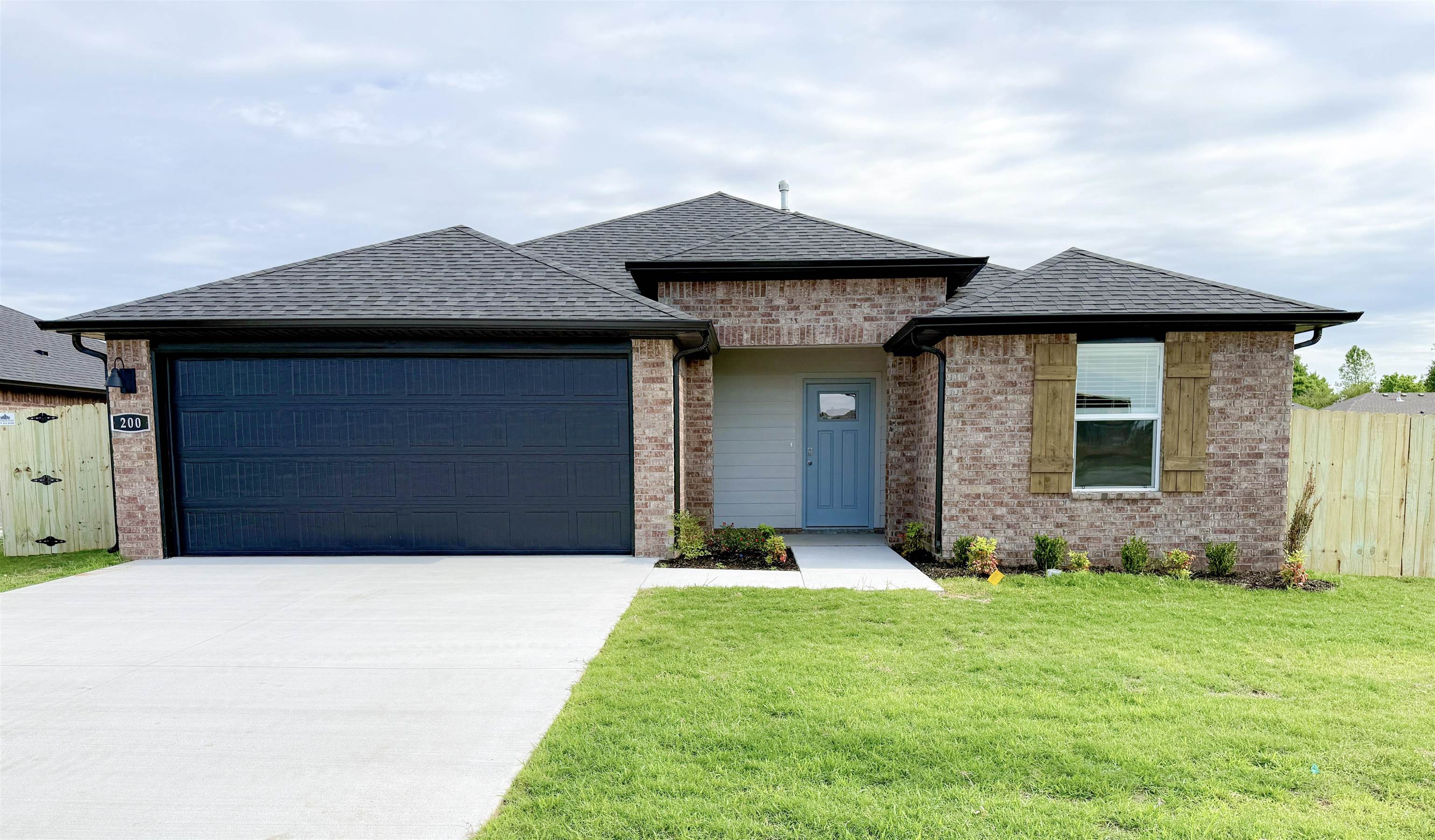 The Denton Floorplan is one of our single-story floorplans featured in our Cypress Trail community. This spacious floor plan includes 3-bedroom, 2-bathroom, and a 2-car garage with an open concept living area where your kitchen, living, and dining areas blend seamlessly into a space perfect for everyday living and entertaining. The kitchen features 36” cabinets, quartz countertops, and stainless-steel appliances. Fabulous open floorplan. Every room features beautiful LVP flooring. The primary bedroom has an en-suite bathroom that features a walk-in closet, dual sinks, and a walk-in shower. Taxes TBD. Special builder 10-year warranty.