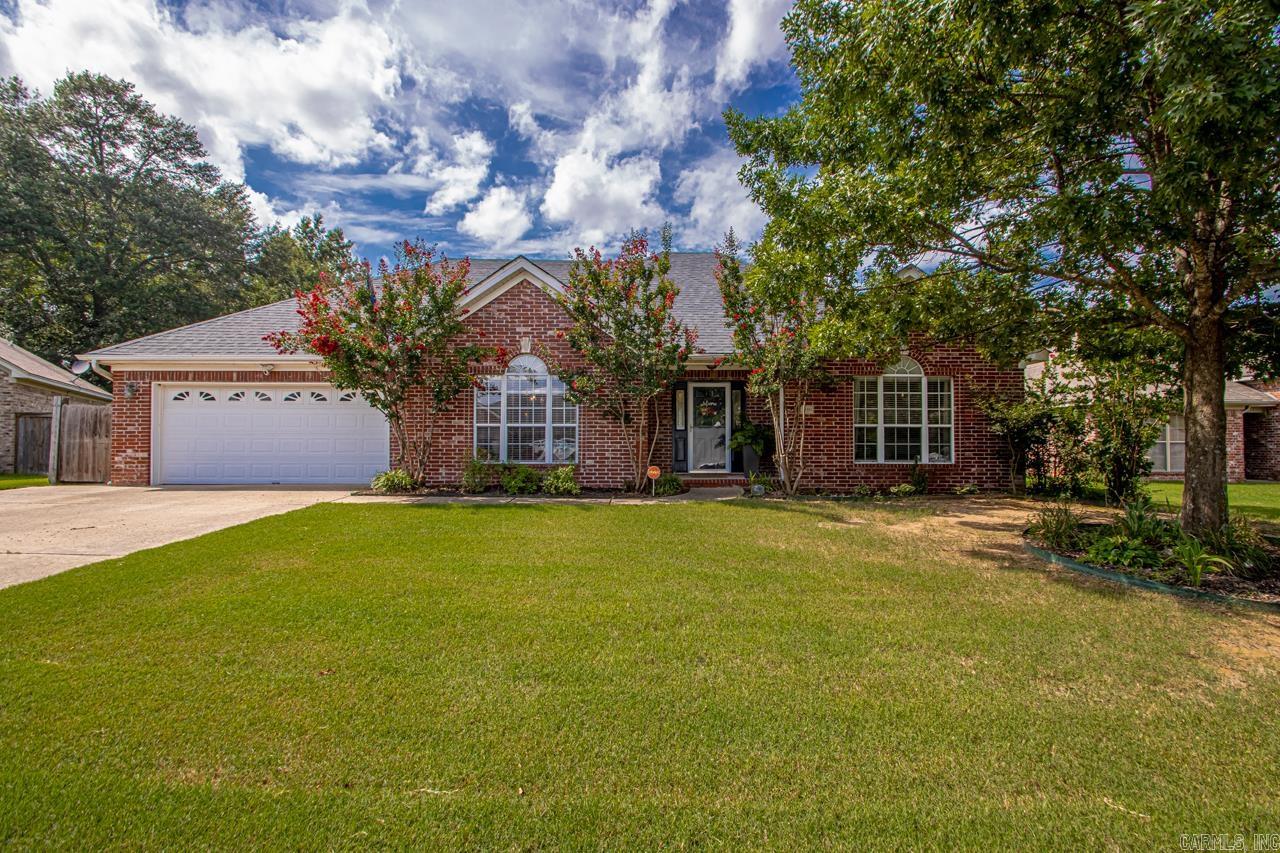 Come see this beautiful home with 3 bedrooms 2 1/2 baths. Formal Dinning Room, Huge Den with fireplace. Home has hardwood floors in Formal Dinning Room, kitchen and hallway to Masterbedroom. Split floor plan. Kitchen has Corian counter tops with built-in sink, also a second den off eat-in kitchen. Very large screened in patio in back with large inground saltwater pool with slide and fountain looking at the lake. There is also a storm cellar in back. Come see this gorgeous home you will be glad you did!!!! ( See Showing Remarks)