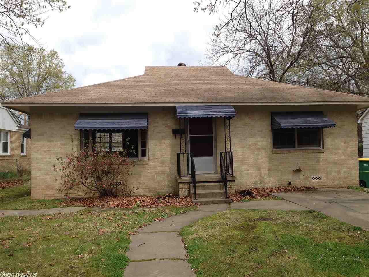 TWO HOUSES! Front house is an adorable 2br/1ba bungalow with some kitchen/bathroom updates. Wood floors, fireplace lots of potential! New Roof. House in the back is 1br/1ba, 948 SF, 2 living areas and sitting area off of master. House in back would be great for rental income, in-laws, or college student. It does need interior work. New siding, new roof, some new windows. Hurry, this one won't last long!