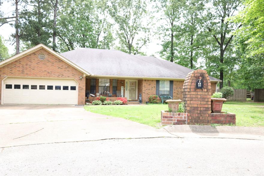 This spacious well designed home offers comfort, functionality and room to grow. It has four rooms, including the private quest suite with bathroom, ideal for mother n law area! This home also features an office, formal dining room, cozy gas fireplace in living room, double oven and nice size pantry for the home chef.  New roof and partial new fencing coming soon, due to storm damage. This home is tucked in a quiet cove, and has it all, space, updates and charm.