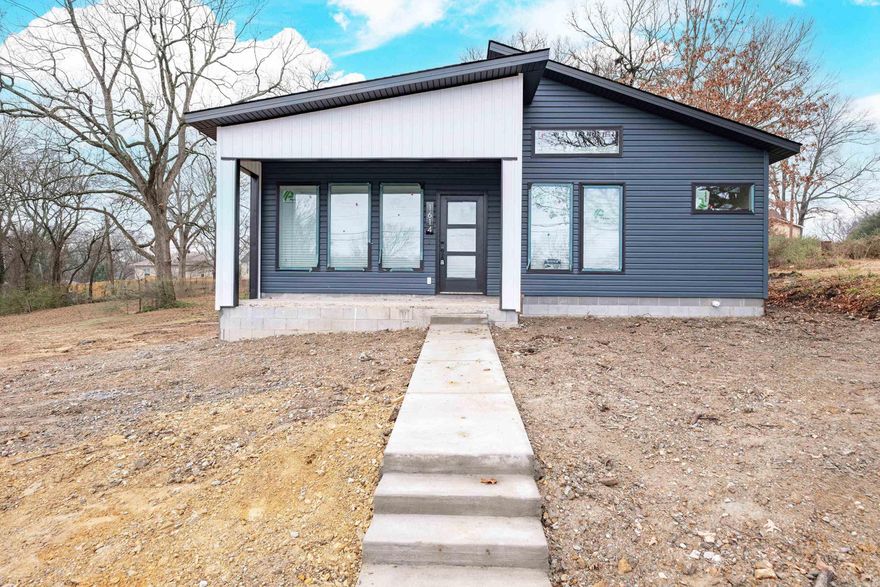 Adorable new construction and affordable!  Modern flair, great flow.  Thoughtfully designed to utilize space to the max.  Open concept living and dining makes entertaining ideal. Privacy fenced yard. Down payment assistance available and seller will assist with some closing costs creating a wonderful opportunity to own your own home.  See it soon.