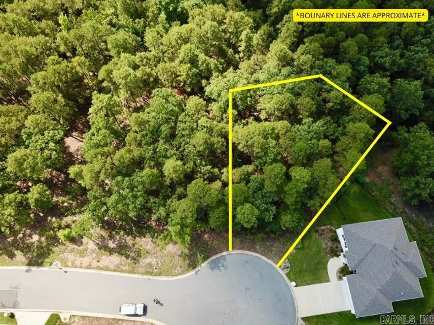 Welcome to the perfect opportunity to build your dream home in the heart of Maumelle! This enchanting 0.35-acre lot offers breathtaking valley views and a spectacular sight of the majestic Pinnacle Mountain. Nestled amidst nature, the property boasts a serene ambiance with a green space behind it, ensuring privacy and tranquility.  Imagine waking up to nature's stunning beauty every day and enjoying surrounding greenery of your new home. With a buildable 2500 square foot floor plan on file, courtesy of Hines Homes, your vision for a comfortable and stylish dwelling can effortlessly come to life. Whether you envision a modern oasis or a charming retreat, this lot provides the canvas for your imagination to flourish.  Located in the heart of Maumelle, you'll relish the convenience of living close to city amenities, recreational facilities, and excellent schools. Embrace the opportunity to create the home you've always envisioned in this idyllic setting with captivating views and ample greenery. Don't miss out on this rare chance to own a piece of paradise in Maumelle!