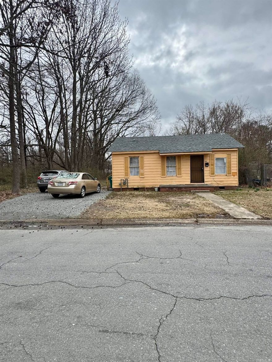Looking For Your Next Investment Opportunity, don't miss this cute 3 bedroom and 1 bathroom home in quiet neighborhood.  Some updates have been completed!