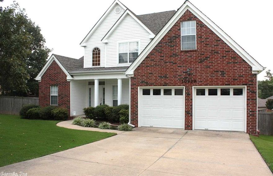 One owner immaculate home minutes from schools, restaurants and shopping. Open floor plan with vaulted ceiling. Master bedroom is on the main level with french doors leading out to the deck and has a massive walk-in closet.  2 bedrooms up with a large game room and full bath.  Formal dinning area and large kitchen with nice size pantry and a half bath on the main level. Corner lot with a fenced in backyard, deck and playground.  2 car garage.  Roof and siding are 5 years old. Totally Move-in Ready!